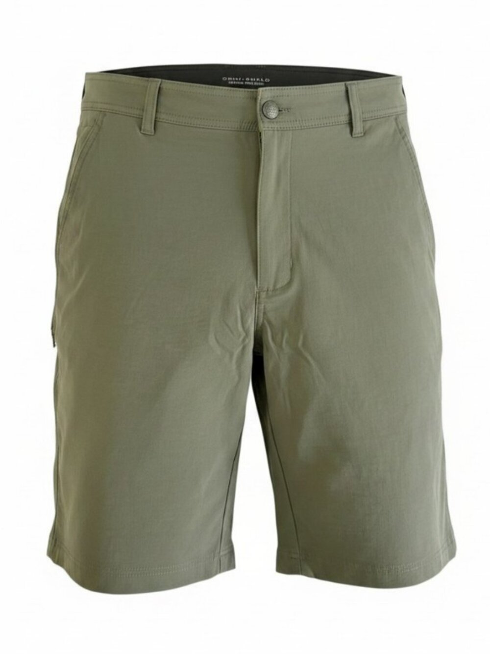 COLUMBIA Olive Green Omni-Shield Hiking Shorts Outdoor Lightweight Stretch 34